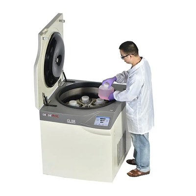 Kapasitas tinggi pendingin centrifuge CL8R 8x2000ml swing rotor untuk bank darah