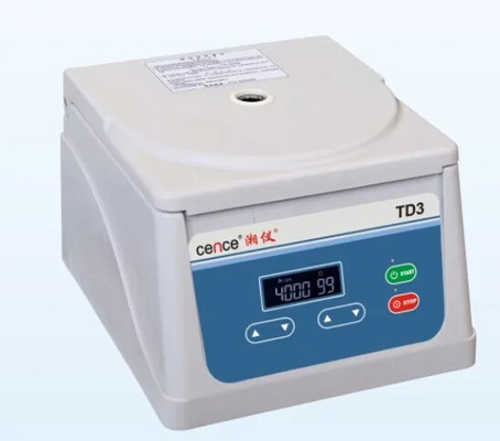 TD3 Tabletop Low Speed Centrifuge 1980xg Max RCF 100W