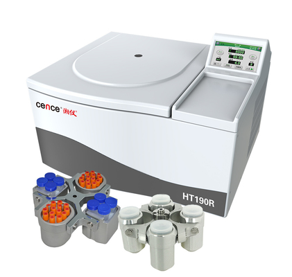 Swing Rotor Berkecepatan Tinggi Didinginkan Centrifuge HT190R 19000r/Min 4*250ml