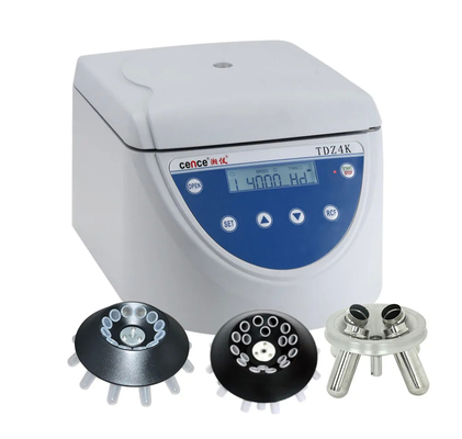 Centrifuge kecepatan rendah TDZ4-WS untuk 10ml 20ml 50ml tabung centrifuge laboratorium