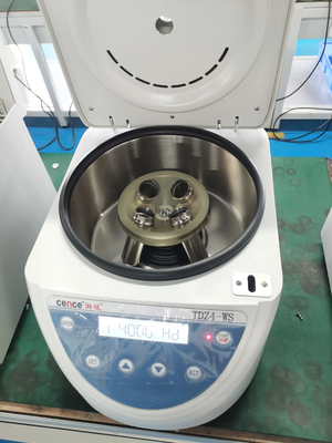 Centrifuge kecepatan rendah TDZ4-WS untuk 10ml 20ml 50ml tabung centrifuge laboratorium