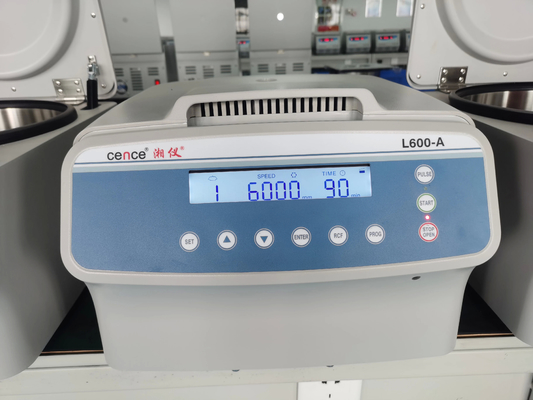 Cence centrifuge darah dengan rotor sudut dan rotor horisontal kompatibel sentrifuge kecepatan rendah L600-A