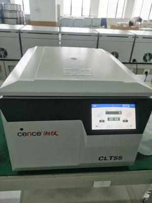 Cence Bank Darah Centrifuge 3L Model Baru CLT55 / CLT55R Kapasitas Besar Centrifuge Kecepatan Rendah