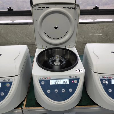 China Lab Centrifuge Machine Factory TDZ4-WS 18x10ml Rotor Sudut 12x20ml