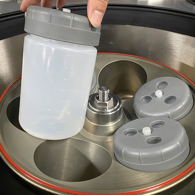 Botol centrifuge kecepatan tinggi PPCO tutup sekrup 1000ml untuk pengolahan sampel yang akurat