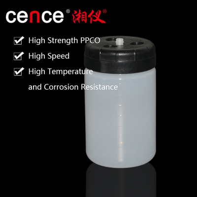 1000ml Ceper Cepat Sekrup Tutup Centrifuge Tabung Dimensi Disesuaikan Diameter 97x166mm