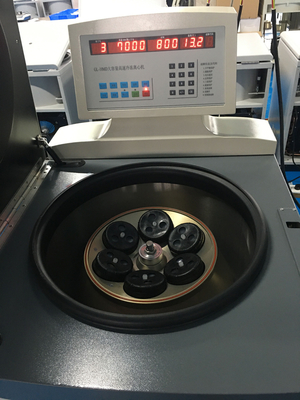 1000ml Ceper Cepat Sekrup Tutup Centrifuge Tabung Dimensi Disesuaikan Diameter 97x166mm