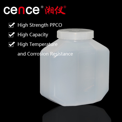 Dukungan khusus 2400ml Centrifuge Tube Centrifuge Botol untuk laboratorium