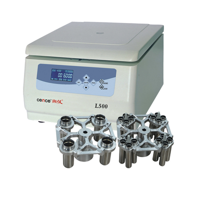 Sentrifuge Medis L500 5000r/min Kapasitas 16x15ml Timer 1-99 menit