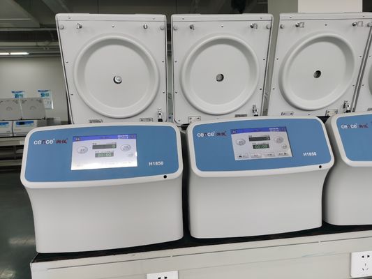 Cence H1850 High Speed Centrifuge 18500rpm 23797xg Mesin Lab Medis