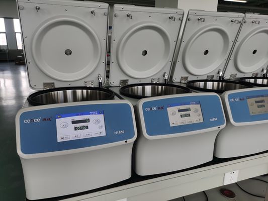 Cence H1850 High Speed Centrifuge 18500rpm 23797xg Mesin Lab Medis