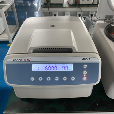 Cence L600-A Centrifuge Kecepatan Rendah 6000rpm Rotor Sudut 12x15ml