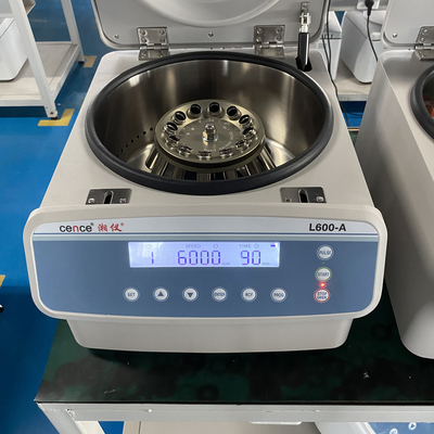 Cence L600-A Centrifuge Kecepatan Rendah 6000rpm Rotor Sudut 12x15ml