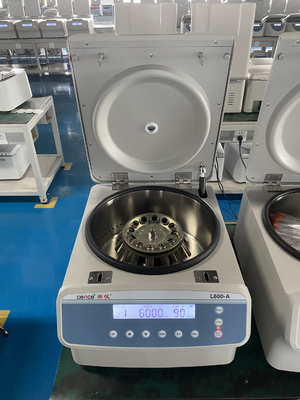 Cence L600-A Centrifuge Kecepatan Rendah 6000rpm Rotor Sudut 12x15ml