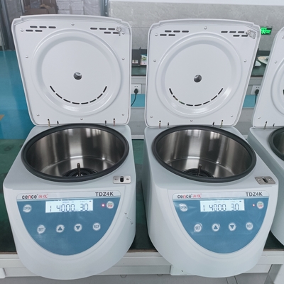 Cence TDZ4-WS Centrifuge Kecepatan Rendah 4000r/min Kapasitas 12x20ml