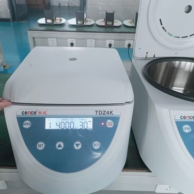 Cence TDZ4-WS Centrifuge Kecepatan Rendah 4000r/min Kapasitas 12x20ml