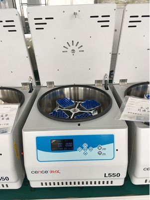 Cence L550 Centrifuge Kecepatan Rendah 5500rpm Kapasitas 4x500ml