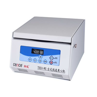 Cence TDZ4-WS Centrifuge Kecepatan Rendah 4000 RPM 2200xg dengan 4 Rotor