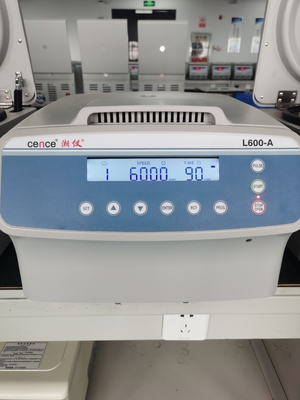 Cence L600-A Centrifuge Kecepatan Rendah 6000rpm 5120xg Model Meja