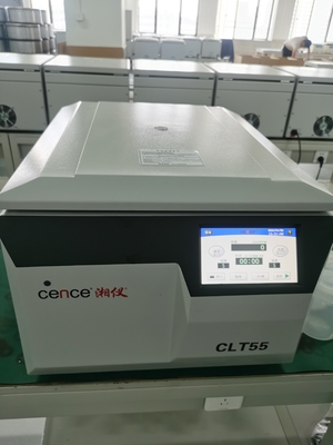 Cence CLT55 Bank Darah Centrifuge 5500r/min 4x750ml Kapasitas