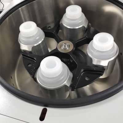 L550 Low Speed Centrifuge dengan 5310xg Force 4x500ml Kapasitas dan Low Noise untuk penggunaan laboratorium