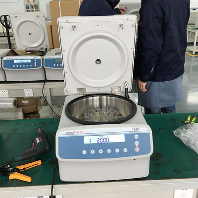 CENCE TXD3 Desktop Centrifuge Cytospins Kecepatan Rendah dengan Kapasitas 12 Slide ≤60dB(A) Kebisingan dan Desain Kompak 380x500x300mm