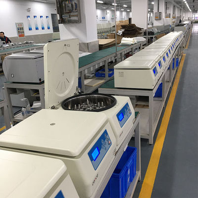 Sentrifus Kecepatan Rendah L420 dengan Kontrol Mikroprosesor, Tampilan LCD, dan Rotor Baja Tahan Karat untuk Penelitian Klinis