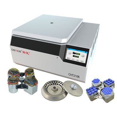 Sentrifus Darah Benchtop Berpendingin CHT210R dengan Kecepatan Maksimum 21000 rpm RCF Maksimum 32752xg dan Kapasitas 4x750ml