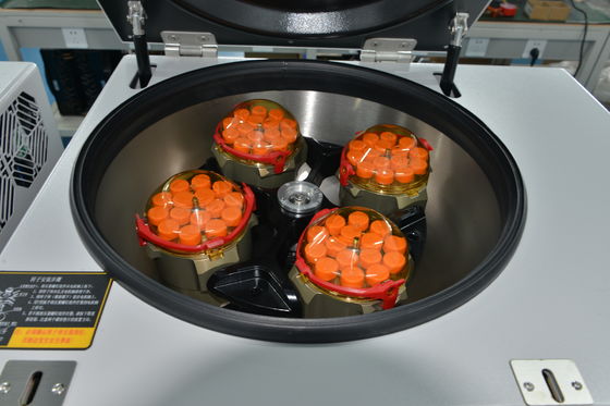 Sentrifus Darah Benchtop Berpendingin CHT210R dengan Kecepatan Maksimum 21000 rpm RCF Maksimum 32752xg dan Kapasitas 4x750ml