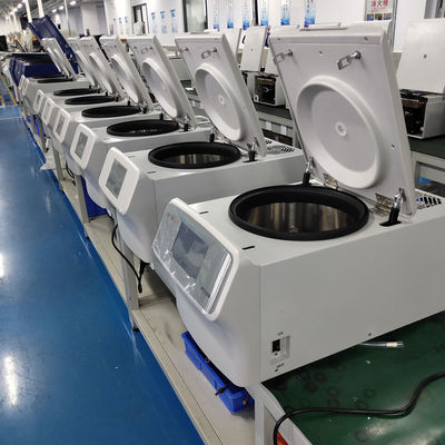 Sentrifus Berpendingin Kecepatan Tinggi dengan Kecepatan Maksimal 17500r/min, RCF 29302xg, dan Kapasitas 4x100ml