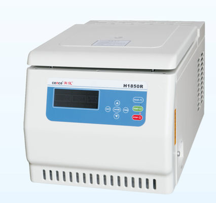 Cence Centrifuge Kecepatan Rendah dengan Kecepatan Maksimum 18500rpm, RCF Maksimum 23797xg, dan Kapasitas Maksimum 4*100ml