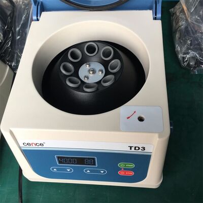 Mesin sentrifuge PRF portabel dengan kecepatan 4000 rpm dan 1980xg Max RCF untuk penggunaan laboratorium