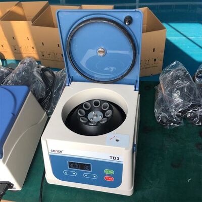 Mesin sentrifuge PRF portabel dengan kecepatan 4000 rpm dan 1980xg Max RCF untuk penggunaan laboratorium
