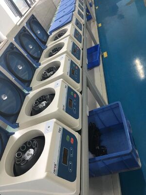 Mesin sentrifuge PRF portabel dengan kecepatan 4000 rpm dan 1980xg Max RCF untuk penggunaan laboratorium