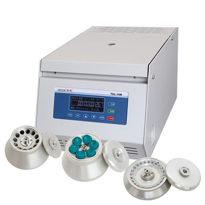 Peralatan Centrifuge Kecepatan Tinggi 1200W 16000rpm Dengan Layar LCD