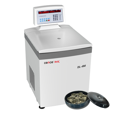 Centrifuge kecepatan rendah DL-6M 6000r / mnt dengan rotor ayun dan rotor sudut tersedia