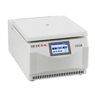 CH16R Centrifuge Benchtop Pendingin Berkecepatan Rendah Dengan Swing Rotor