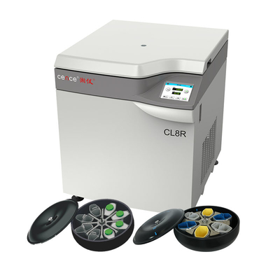 Tes MAC Kapasitas Super Benchtop Centrifuge Didinginkan, Pendingin Darah Bank Centrifuge CL8R