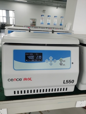 Lab Dan Meja Medis Centrifuge Berkecepatan Tinggi Untuk Pemisahan Darah