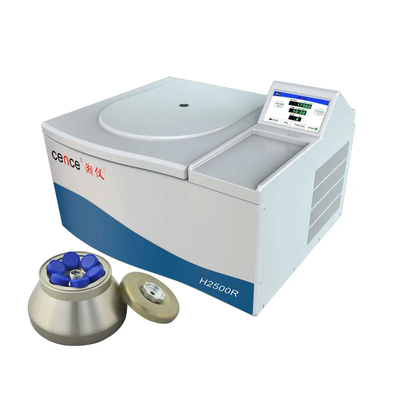 Mesin Ultra Centrifuge Dingin Dengan 6x50ml Rotor Sudut Tetap Kecepatan Maksimal 15000rpm