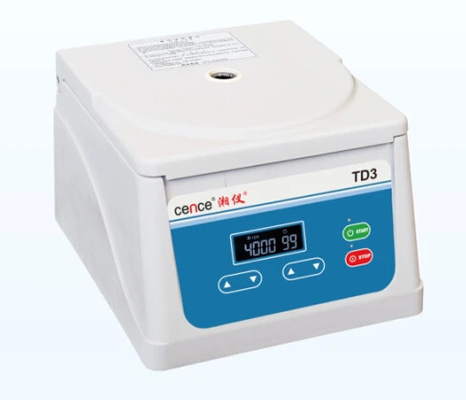 TD3 Ekstraksi Plasma Centrifuge di atas meja laboratorium