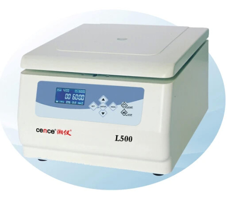 L420 /L500/L600 Meja Atas Kecepatan Rendah Centrifuge Sistem Analisis Biokimia Bagian Gratis