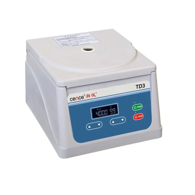 TD3 Meja Mesin Sentrifugal Medis Kecepatan Rendah 4000rpm Max Kecepatan