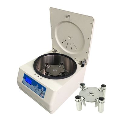 L420 4200rpm Centrifuge laboratorium dengan rotor stainless steel kapasitas 12x20ml dan kontrol mikroprosesor