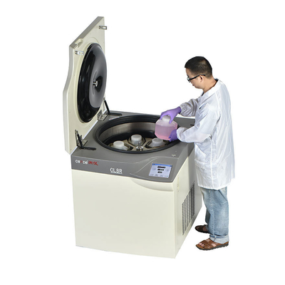 Carbon Fiber Rotor CL8R Bank Darah Lantai Centrifuge Berdiri 8x2200ml 6x1000ml