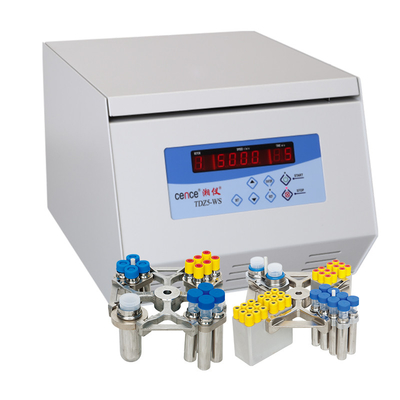 TDZ5-WS Centrifuge Kecepatan Rendah Untuk Tabung Kerucut 15ml 50ml Dan Vacutainer 5ml 7ml